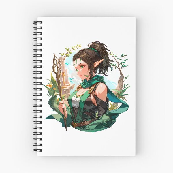 Item preview, Realistic Anime Nissa, Sage Animist - Zendikar Planeswalker designed and sold by TheArtSculptor.