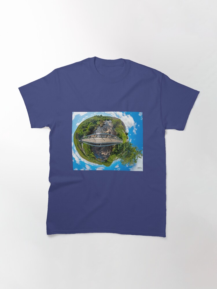 Alternate view of Footbridge over Glen River, Carrick, SW Donegal Classic T-Shirt