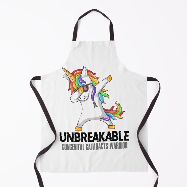 Item preview, Congenital Cataracts Awareness - Unicorn Congenital Cataracts Warrior Ribbon UNBREAKABLE designed and sold by Fernandezf.