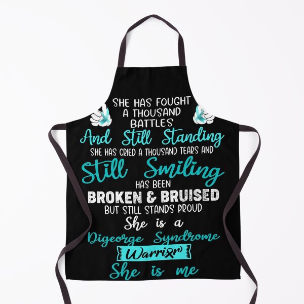 Item preview, Digeorge Syndrome Warrior SHE IS ME - Support Digeorge Syndrome Fighter Gifts designed and sold by Berriosly.