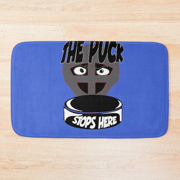 Item preview, Goalie the puck stops here designed and sold by Fathom204.