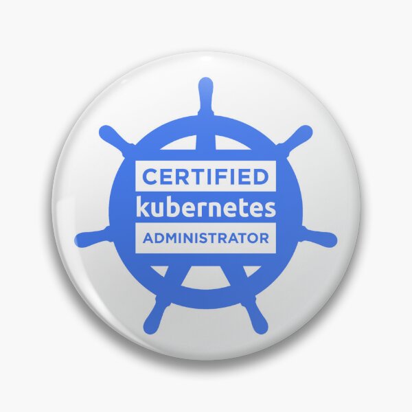 Artikel-Vorschau von kubernetes Certified Administrator Devops Aufkleber, designt und verkauft von developerfriday.