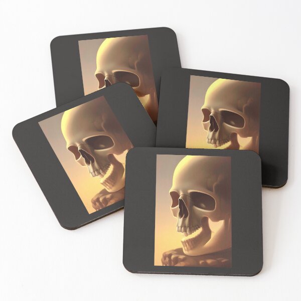 Item preview, Skull on Edge of Cliff Side View designed and sold by bigberzerk.