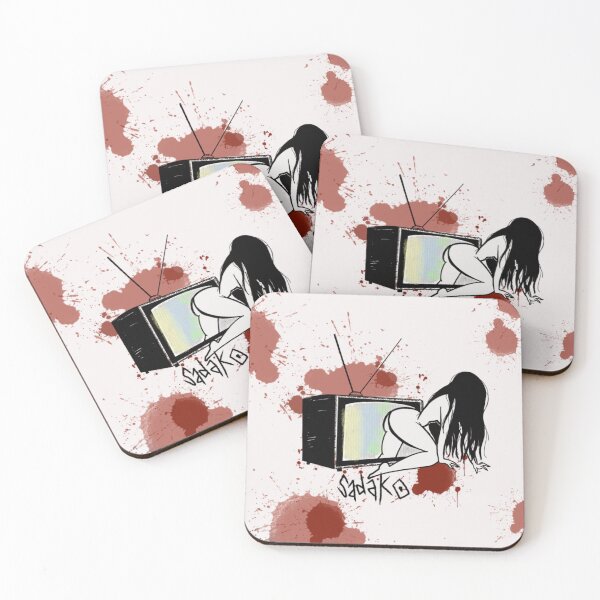Item preview, Sadako Killer Illustration  designed and sold by LittyMiri.