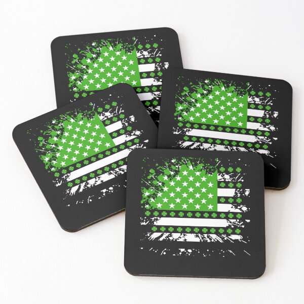 Item preview, Irish at heart lucky shamrock flag designed and sold by gastonfongemie.