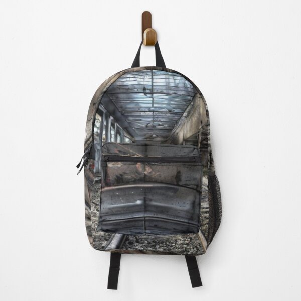 Item preview, Deserted train station art.  designed and sold by Metaverse8.