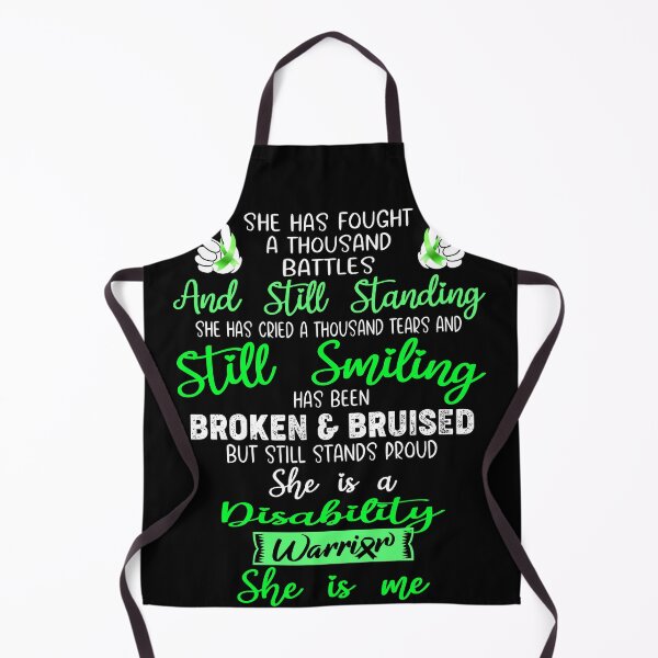 Item preview, Disability Warrior SHE IS ME - Support Disability Fighter Gifts designed and sold by Berriosly.