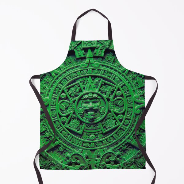 Item preview, Aztec Calendar #4 - green designed and sold by DaveDanchuk.