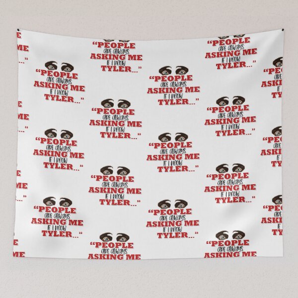 Item preview, People are always asking me if I know -Tyler Durden, Fight Club  designed and sold by Sticker Up.