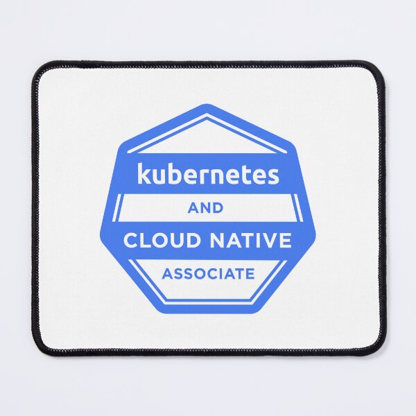 Item preview, KCNA kubernetes certified cloud native associate devops sticker designed and sold by developerfriday.
