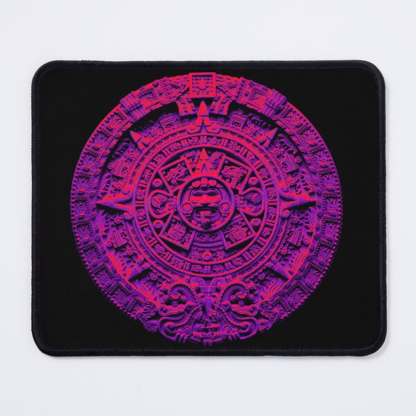 Item preview, Aztec Calendar #5 - pink and purple designed and sold by DaveDanchuk.