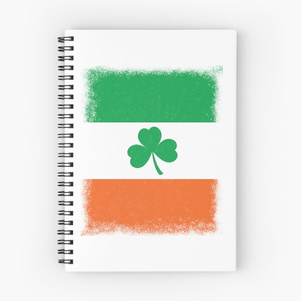 Item preview, Sprayed On Shamrock Flag designed and sold by geekyT.