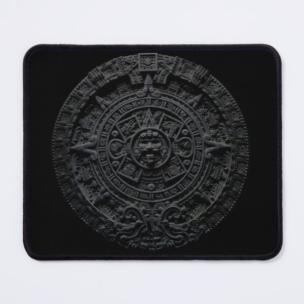 Item preview, Aztec Calendar #6 - dark black designed and sold by DaveDanchuk.