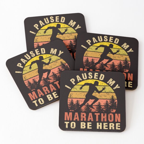 Item preview, I Paused My Marathon To Be Here Gifts For Runners Men  designed and sold by Buyeseoshop.
