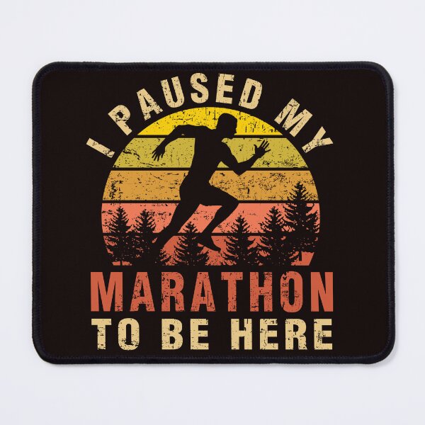 Item preview, I Paused My Marathon To Be Here Gifts For Runners Men designed and sold by Buyeseoshop.