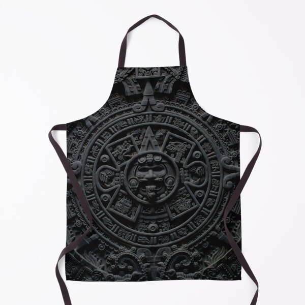 Item preview, Aztec Calendar #6 - dark black designed and sold by DaveDanchuk.