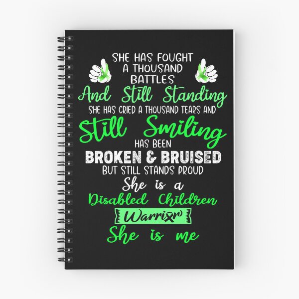 Item preview, Disabled Children Warrior SHE IS ME - Support Disabled Children Fighter Gifts designed and sold by Berriosly.
