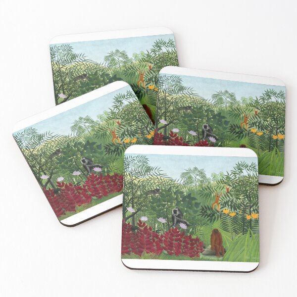 Item preview, Henri Rousseau Tropical Forest with Monkeys  designed and sold by TeeARTHY.