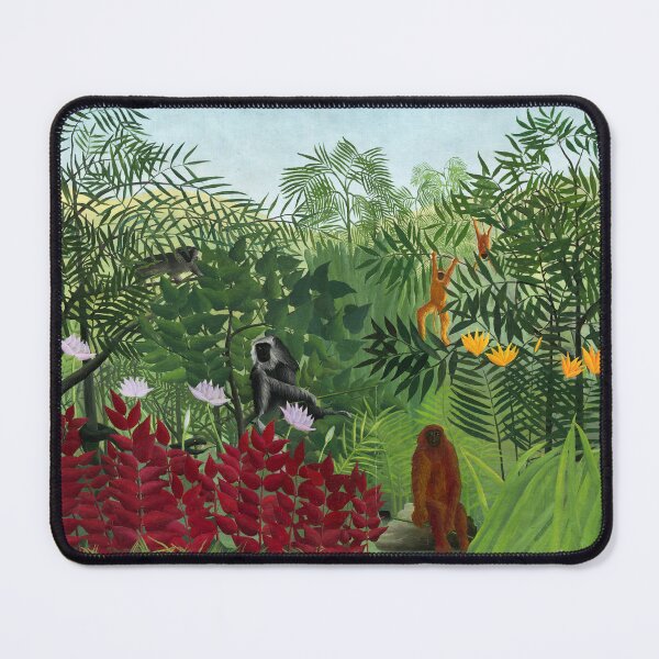 Item preview, Henri Rousseau Tropical Forest with Monkeys designed and sold by TeeARTHY.