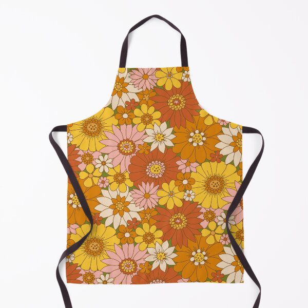 Item preview, 60s Retro Daisy Floral designed and sold by latheandquill.
