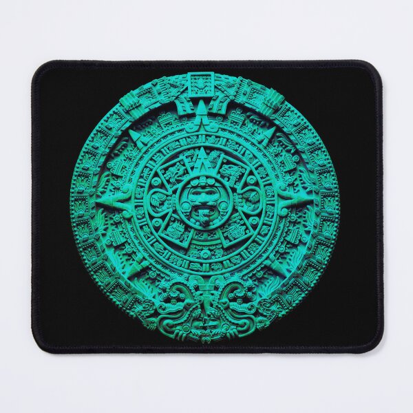 Item preview, Aztec Calendar #9 - jade green designed and sold by DaveDanchuk.