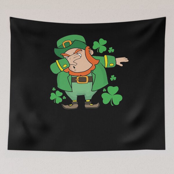 Item preview, Irish st patricks day dab leprechaun shamrock designed and sold by gastonfongemie.