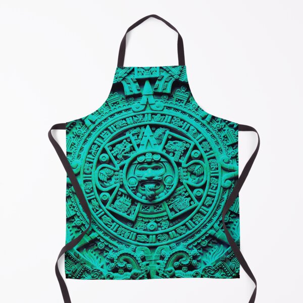 Item preview, Aztec Calendar #9 - jade green designed and sold by DaveDanchuk.