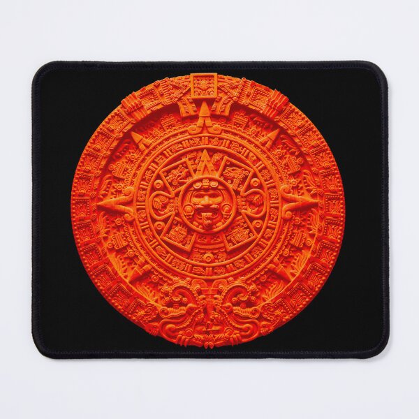 Item preview, Aztec Calendar #10 - orange designed and sold by DaveDanchuk.