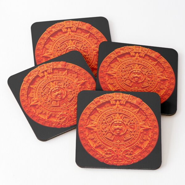 Item preview, Aztec Calendar #10 - orange designed and sold by DaveDanchuk.