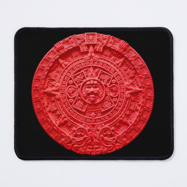 Item preview,  Aztec Calendar #11 - red designed and sold by DaveDanchuk.
