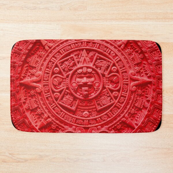 Item preview,  Aztec Calendar #11 - red designed and sold by DaveDanchuk.