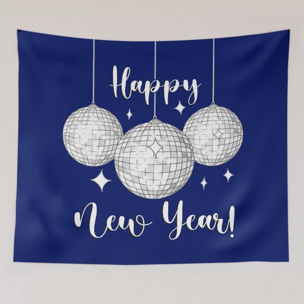Item preview, Happy New Year Disco Balls designed and sold by Julie Erin Designs.