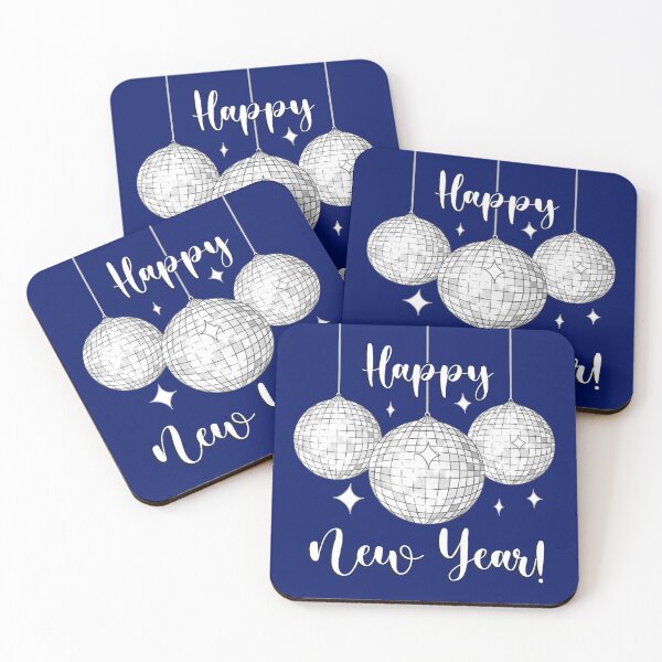 Item preview, Happy New Year Disco Balls designed and sold by Julie Erin Designs.