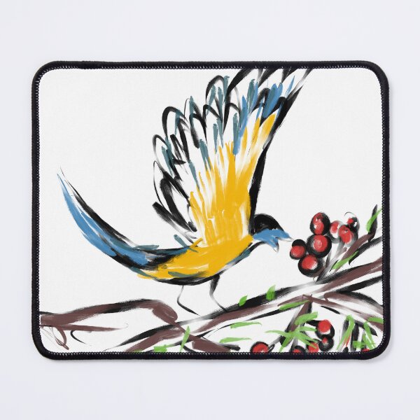 Item preview, Colorful bird in innk designed and sold by StudioMasha.