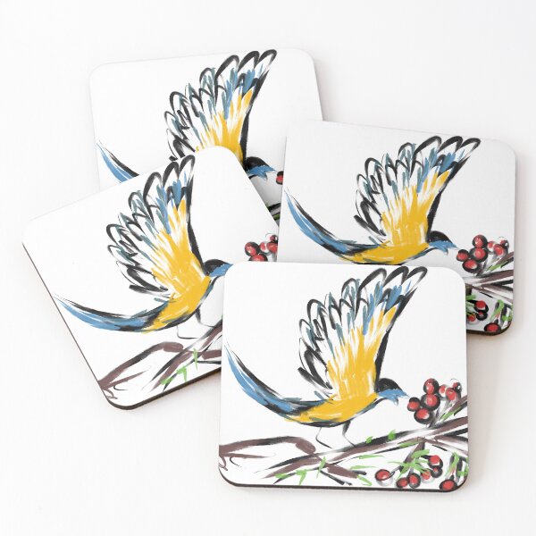 Item preview, Colorful bird in innk designed and sold by StudioMasha.