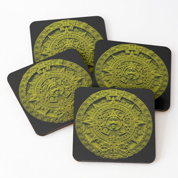 Item preview, Aztec Calendar #12 - yellow designed and sold by DaveDanchuk.
