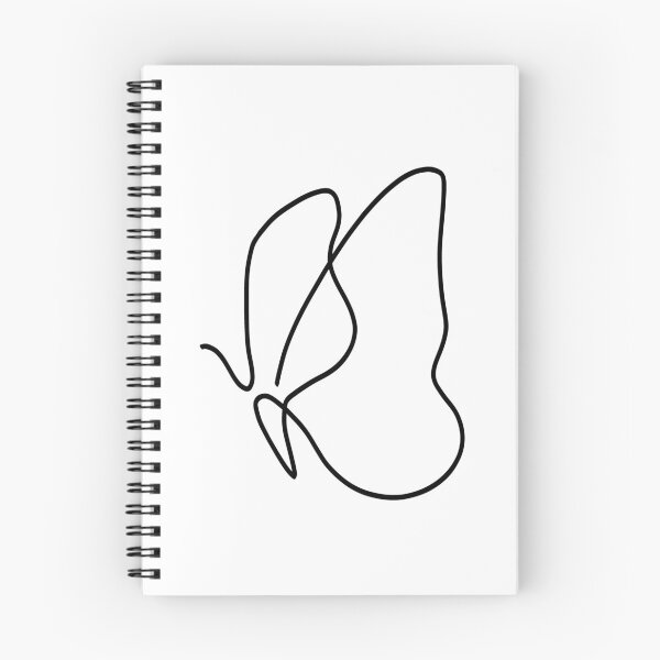 Item preview, Butterfly Line Drawing designed and sold by bmiller64.
