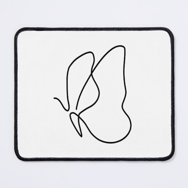 Item preview, Butterfly Line Drawing designed and sold by bmiller64.