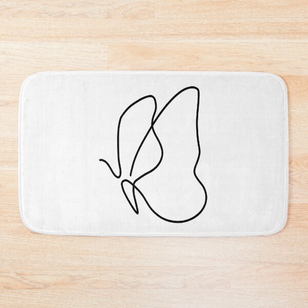 Item preview, Butterfly Line Drawing designed and sold by bmiller64.