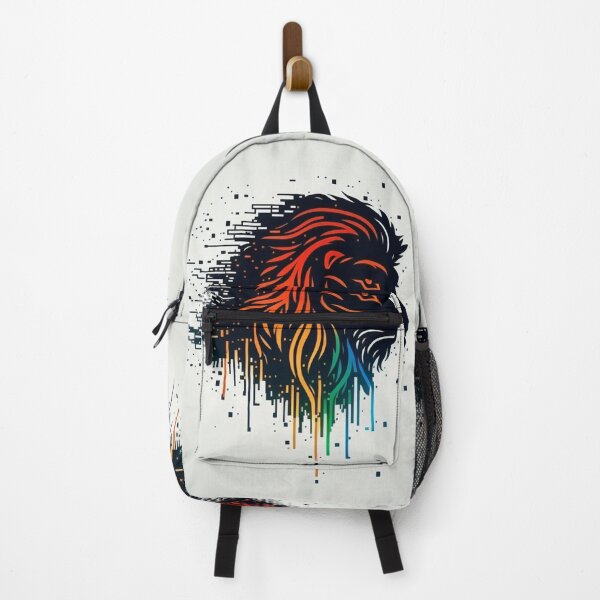 Item preview, Multicolored Computerized-Style Lion Head #2 designed and sold by Galviato.