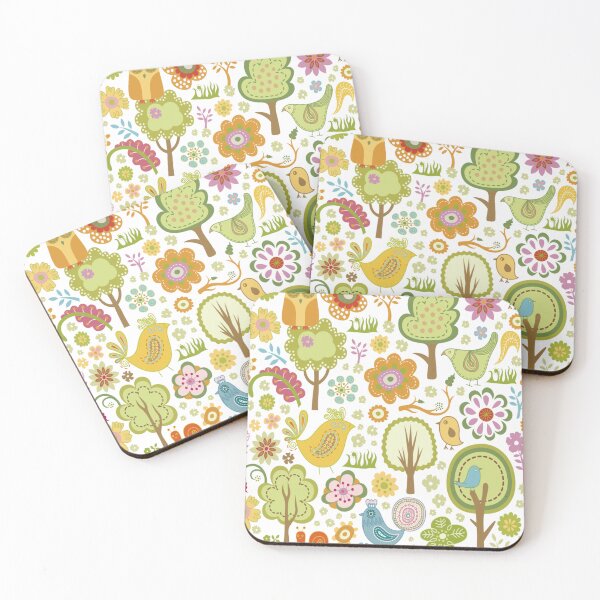 Item preview, birds and trees watercolor designed and sold by obinsuma.