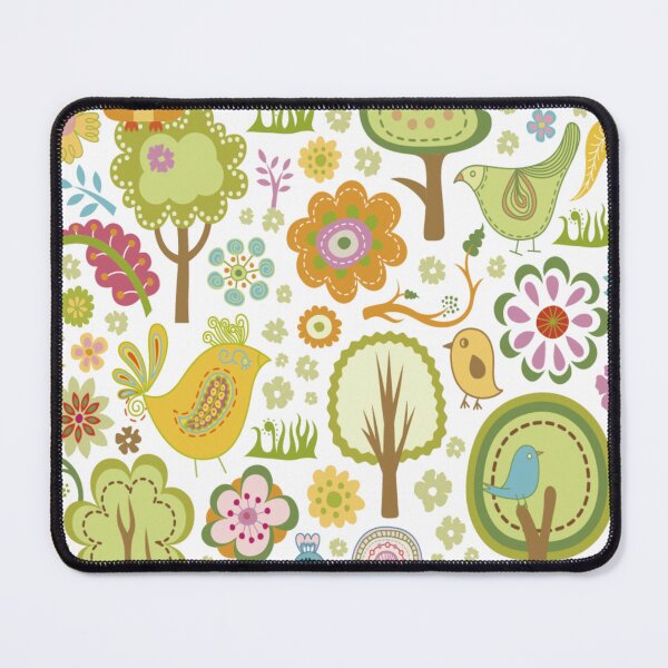 Item preview, birds and trees watercolor designed and sold by obinsuma.