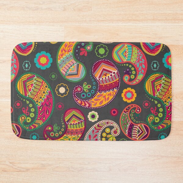 Item preview, multicolored paisley designed and sold by obinsuma.