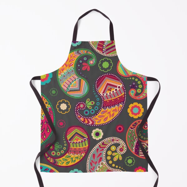 Item preview, multicolored paisley designed and sold by obinsuma.