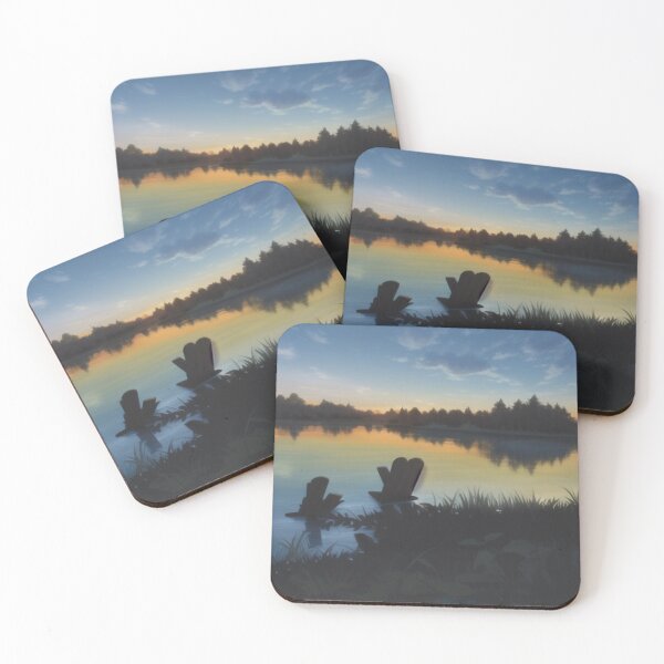 Item preview, River sunset designed and sold by suavanna.