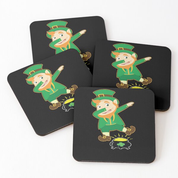 Item preview, Leprechaun dabbing st patricks day designed and sold by gastonfongemie.