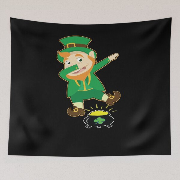 Item preview, Leprechaun dabbing st patricks day designed and sold by gastonfongemie.