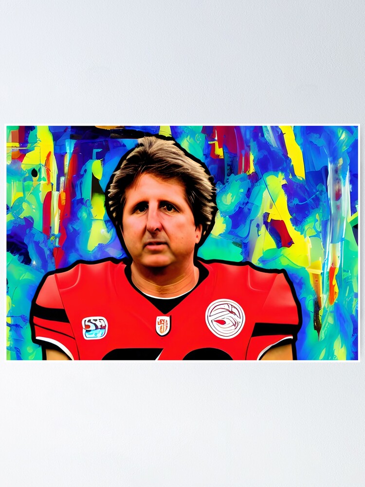 "Mike Leach" Poster for Sale by viewgraphics Redbubble