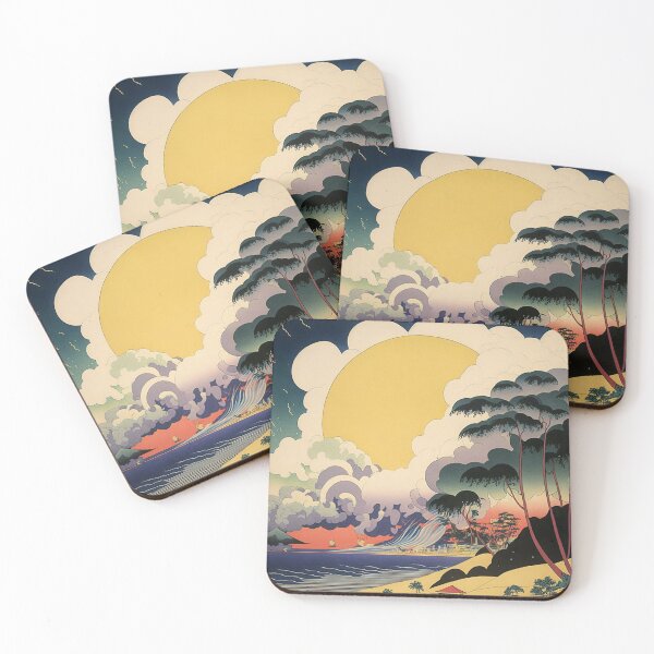 Artikelvorschau, Landschaftsmalerei, Ukiyo-e-Kunststil entworfen und verkauft von ParadiseSlice.