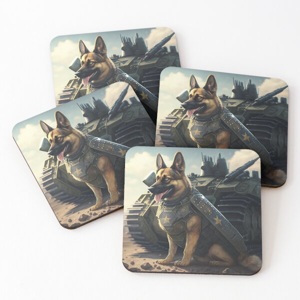 Item preview, Soldier German Shepherd designed and sold by pretonopreto.